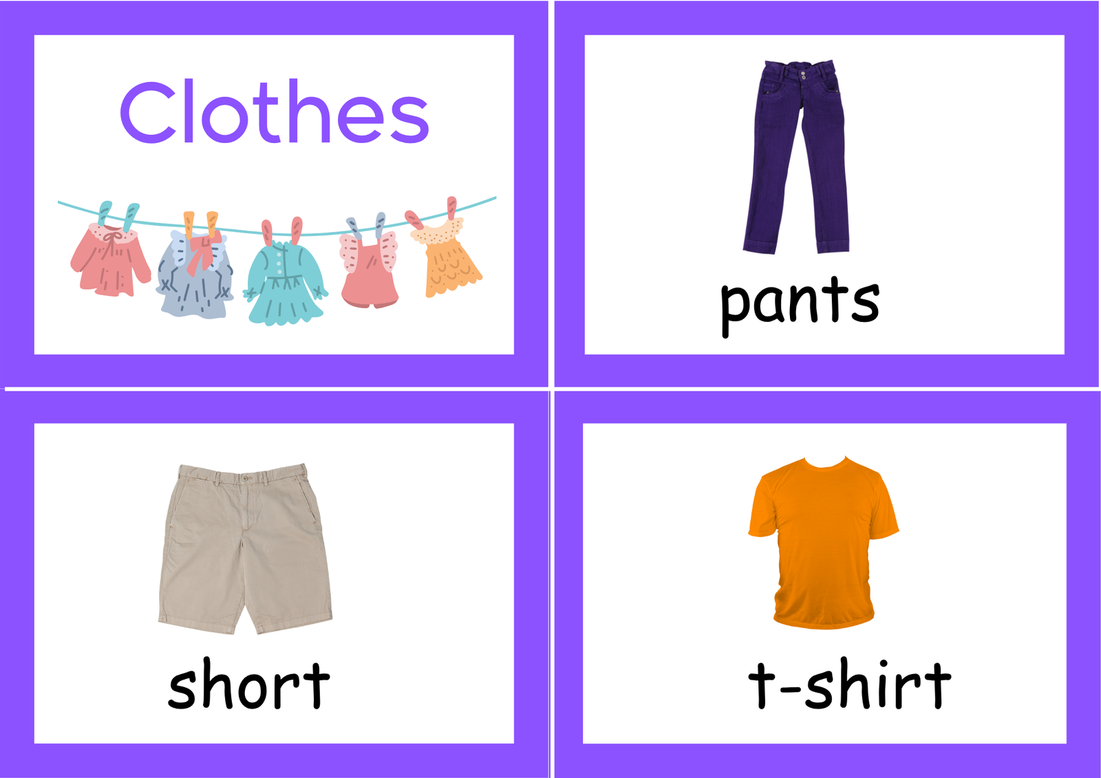 clothing picture booklet tool clothing picture booklet tool