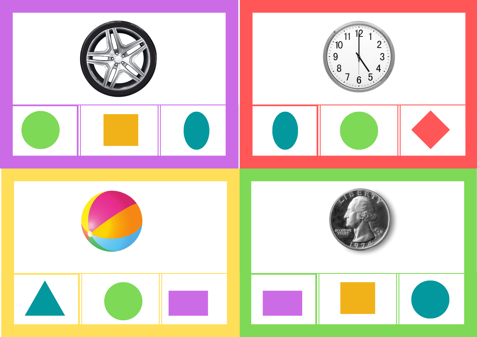 Shape Clip It Cards - Image 7