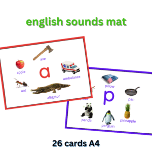 english sounds mat