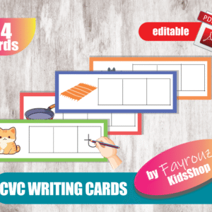 cvc writing cards