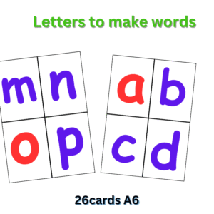 Home letters to make words