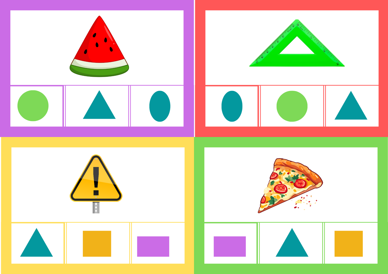 Shape Clip It Cards - Image 5