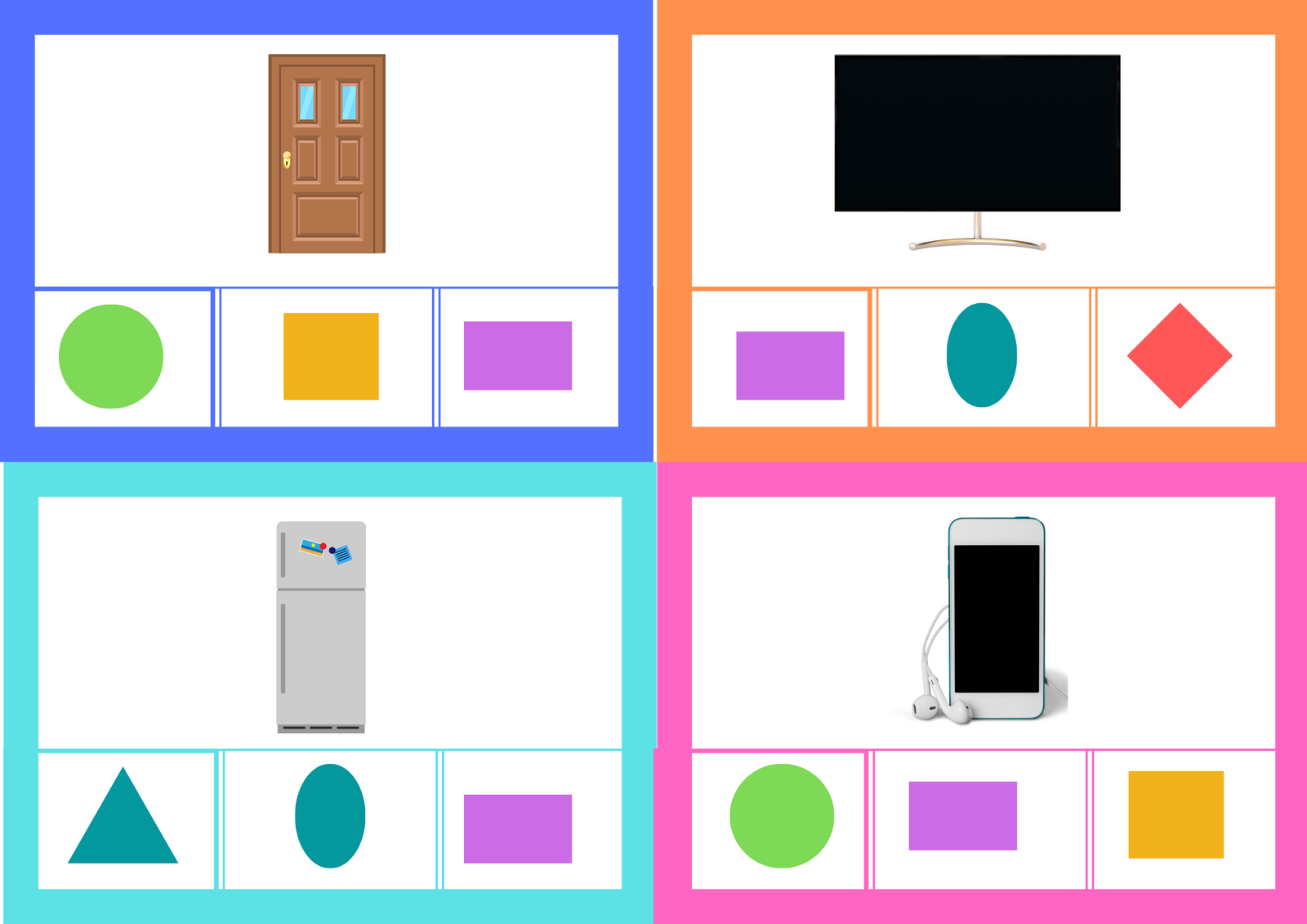 Shape Clip It Cards - Image 4