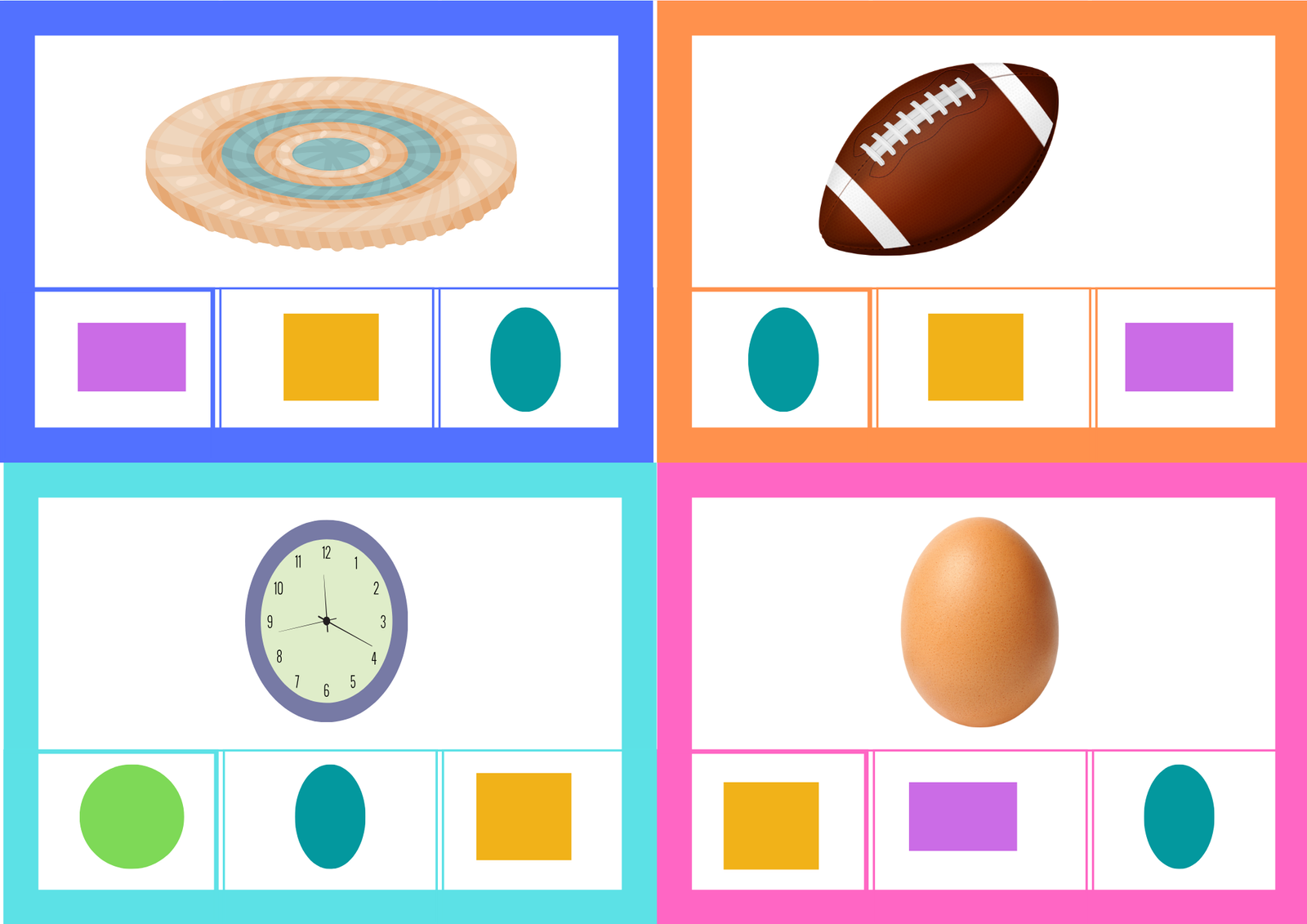 Shape Clip It Cards - Image 3