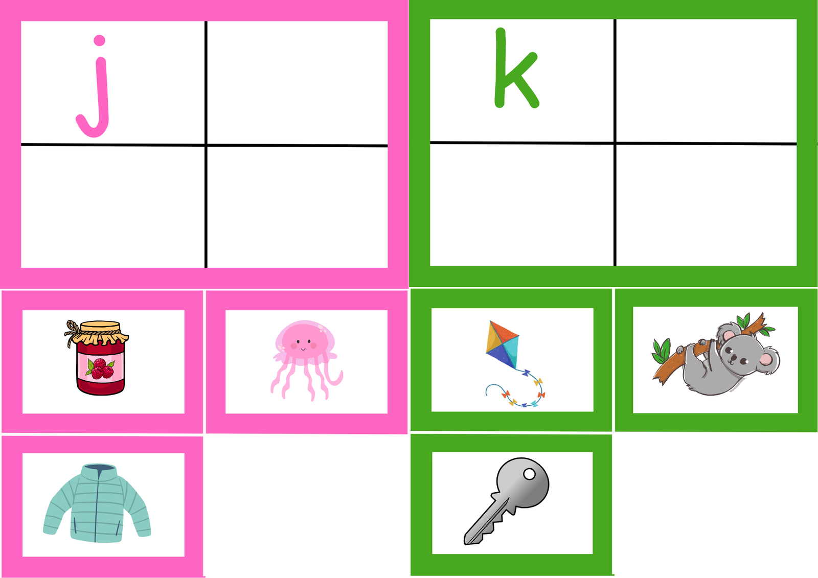 Letters Vocabulary Mats - Image 7