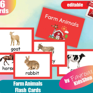 Farm Animals Picture Booklet Tool
