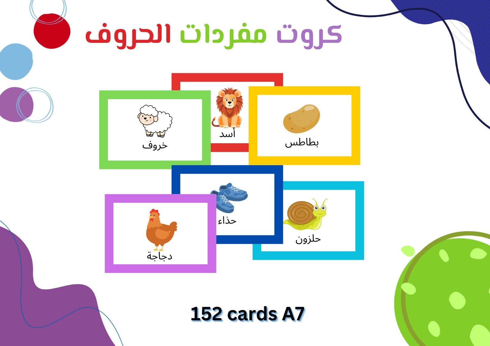 مفردات حروف اللغة العربية مفردات حروف اللغة العربية