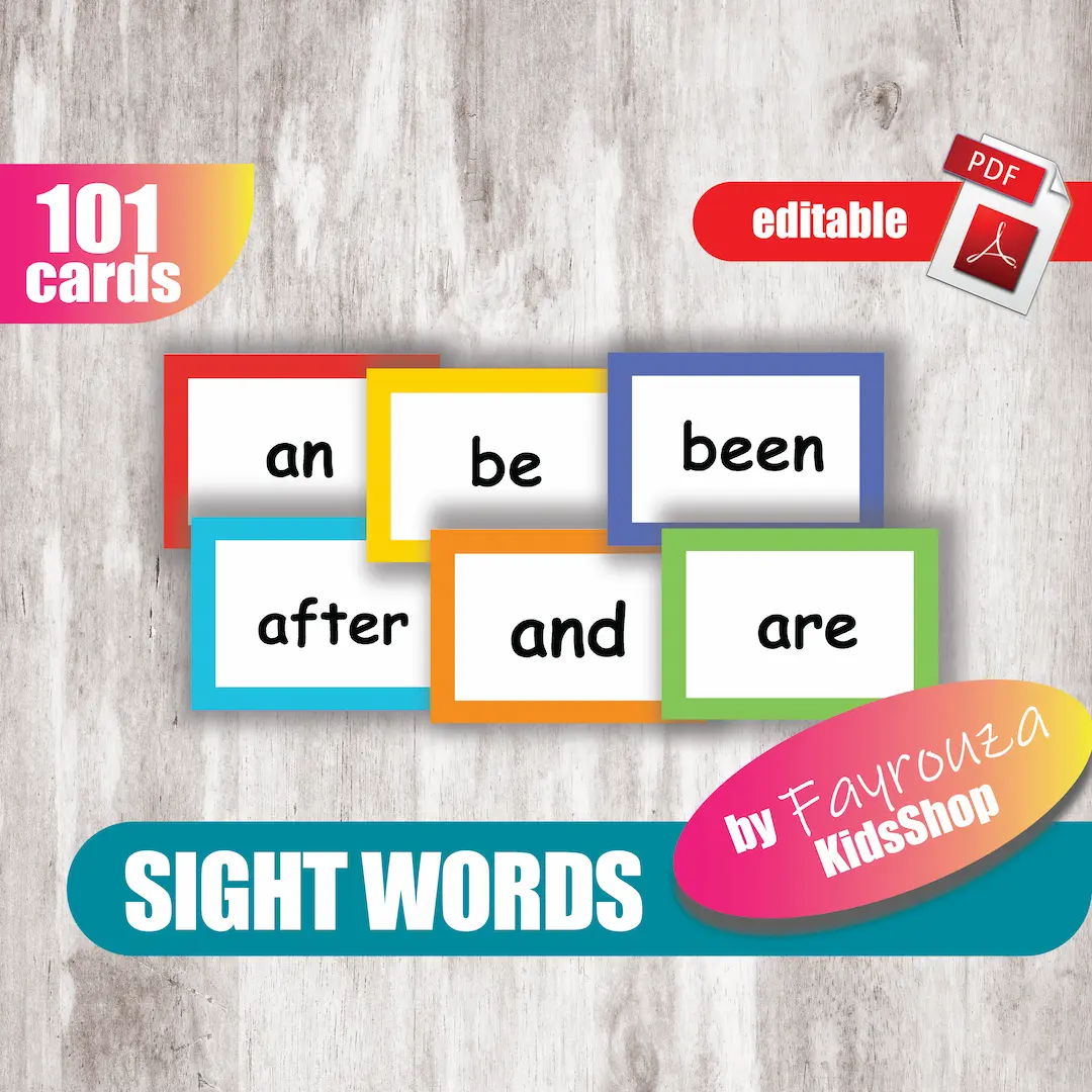 sight words flash cards sight words flash cards