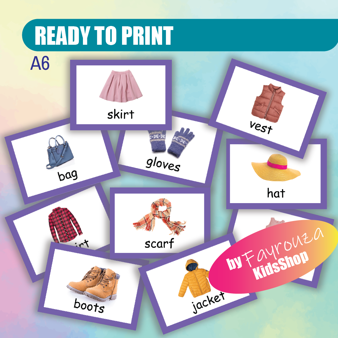 clothing picture booklet tool clothing picture booklet tool