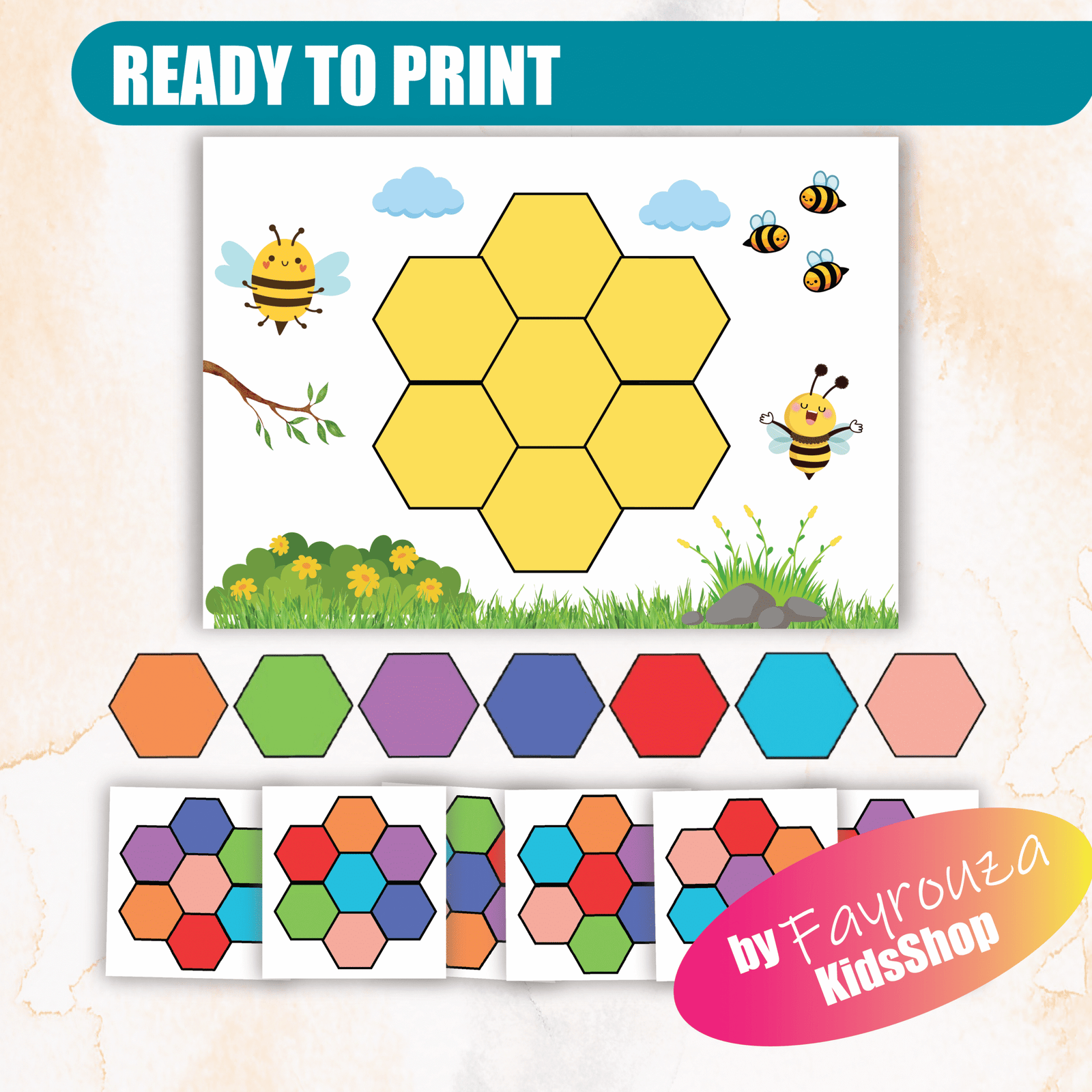 bee pattern