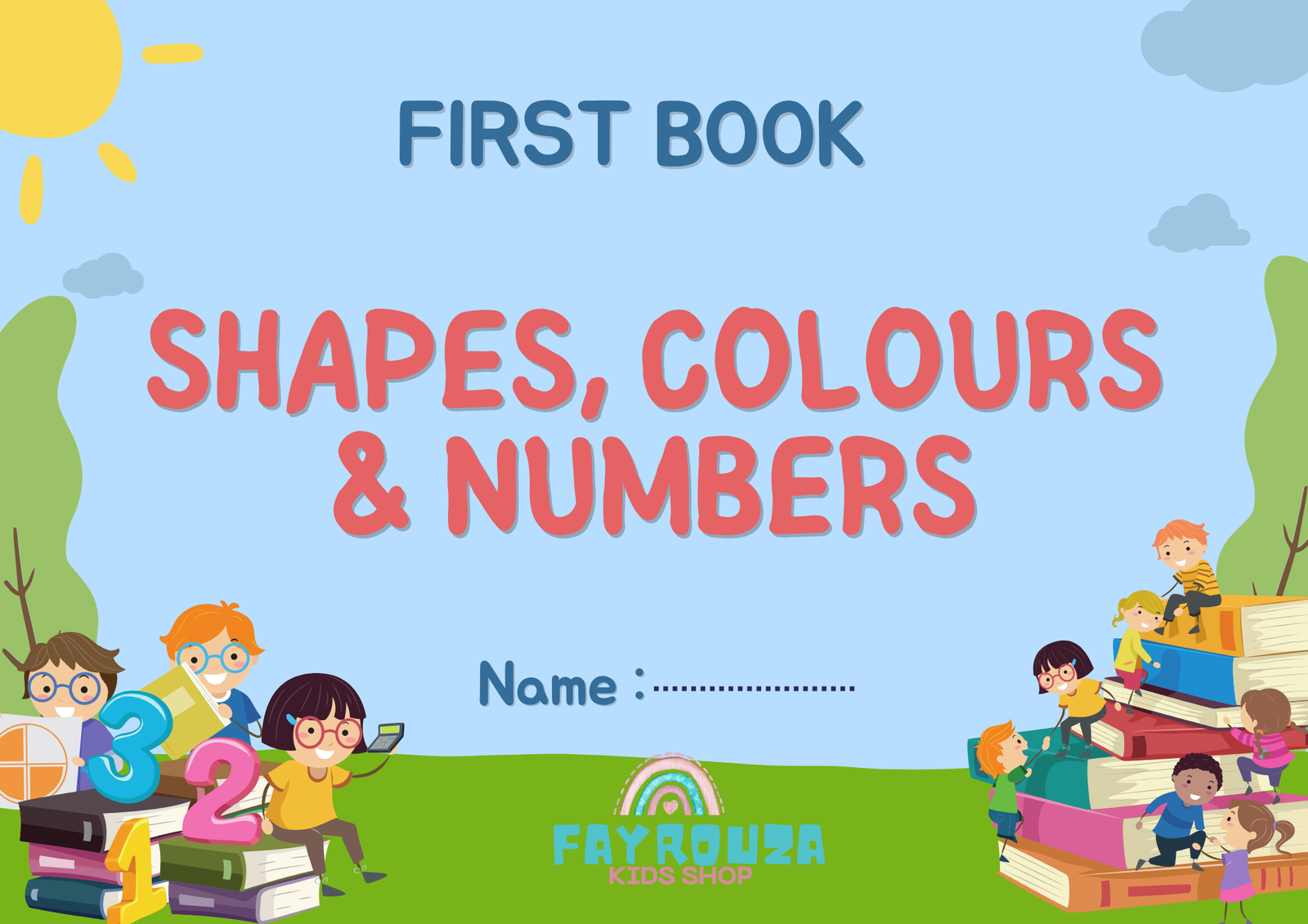 shapes, colours & numbers book shapes, colours & numbers book